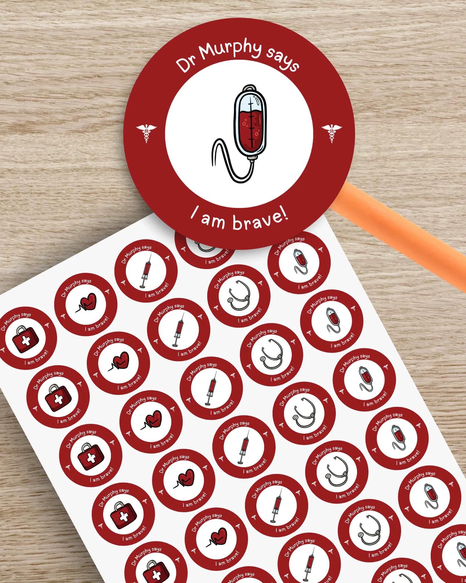Personalised Doctor Stickers