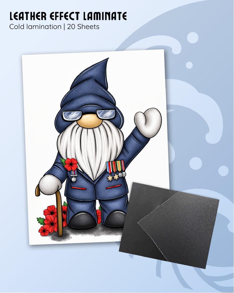 Leather Effect Cold Laminate Sheets