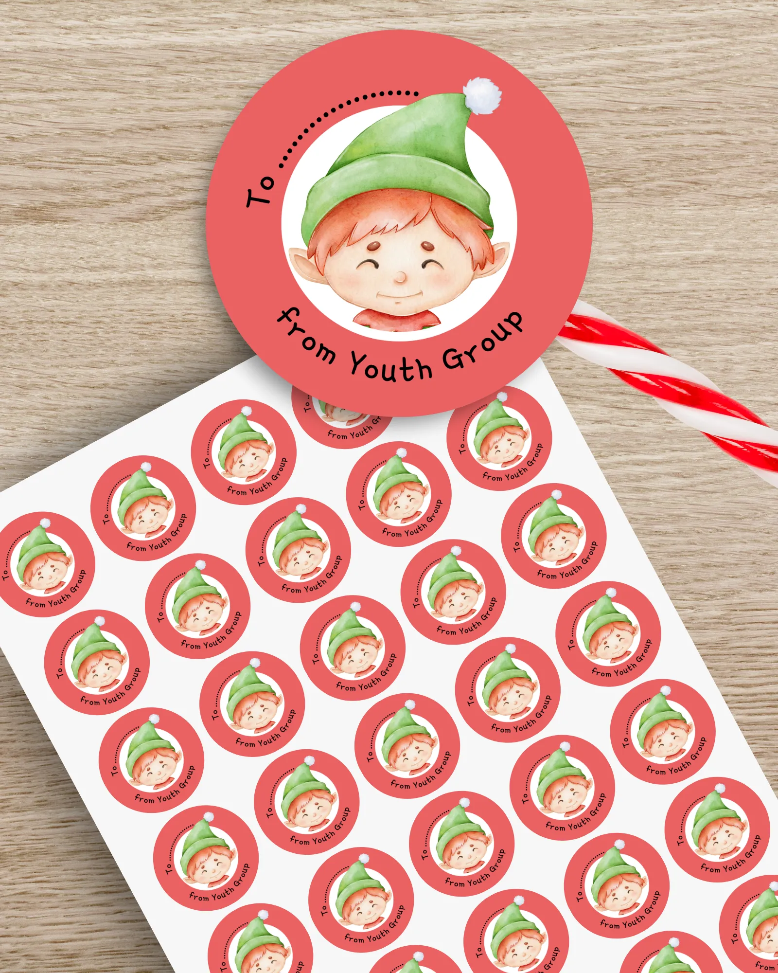 Personalised Christmas Gift Stickers