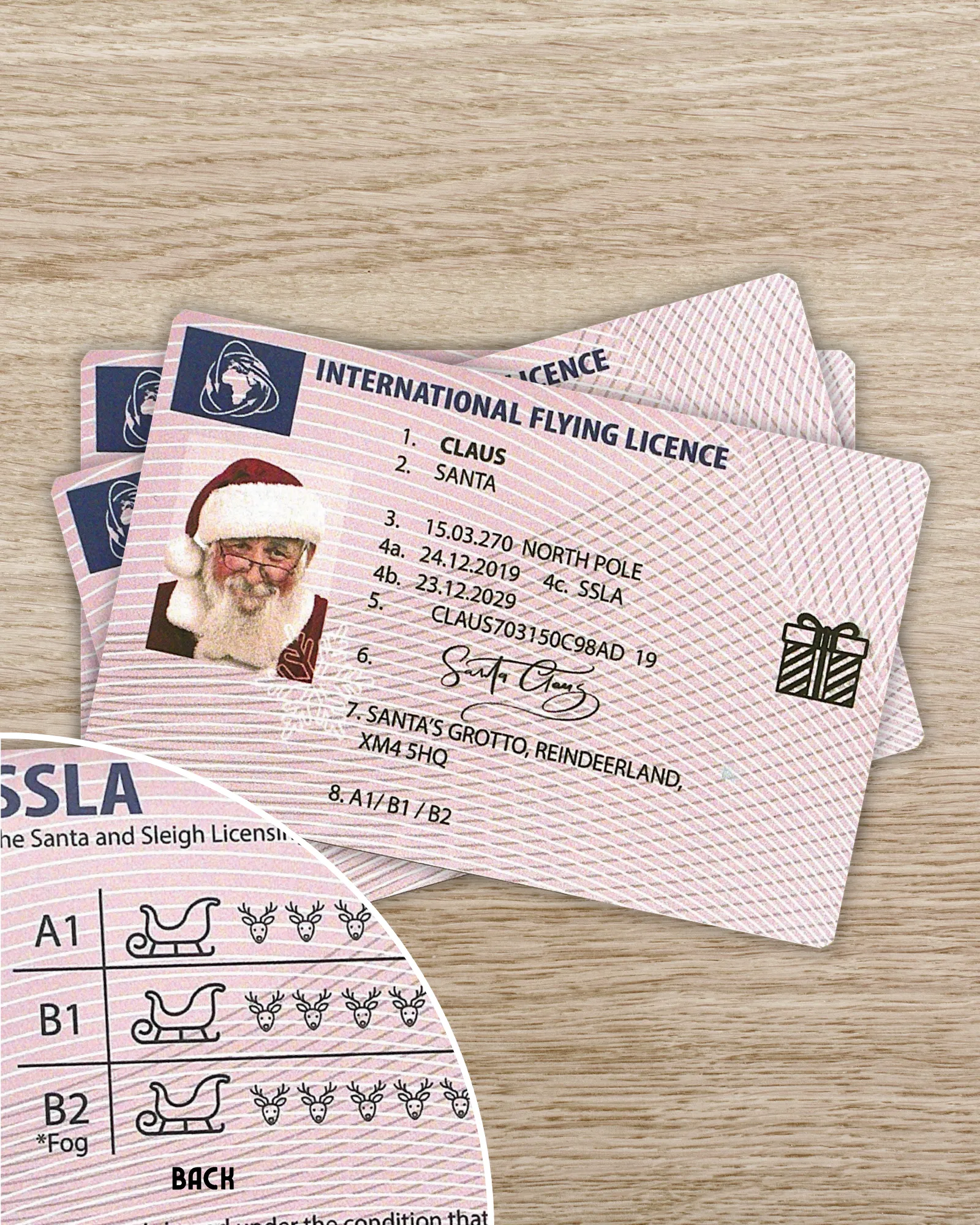 Santa’s Lost Licence