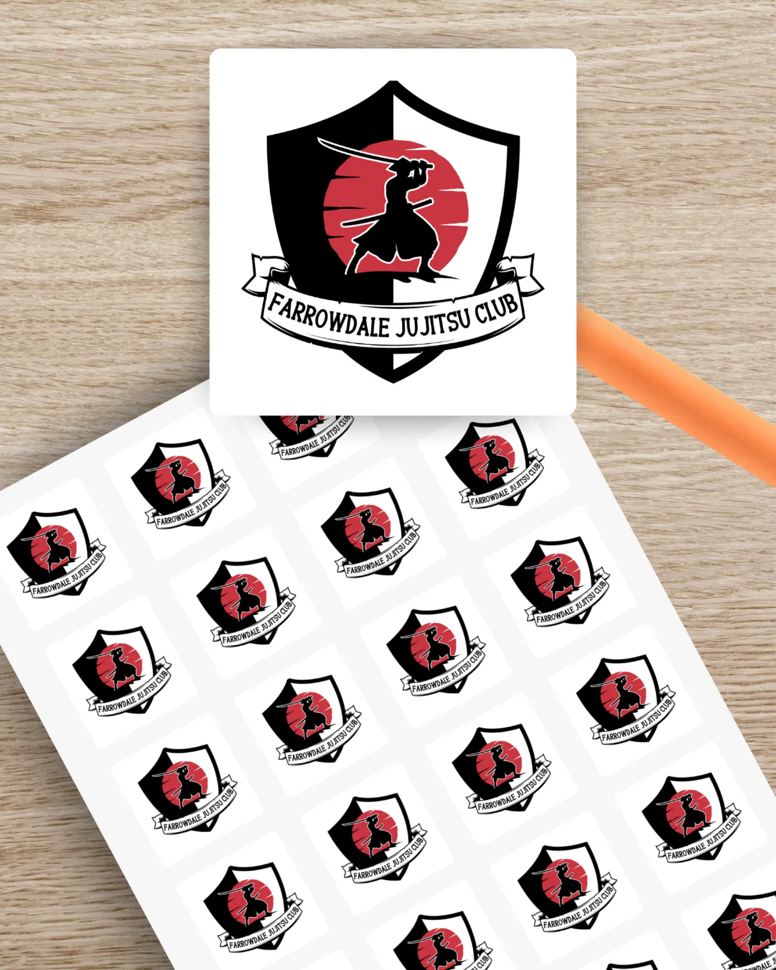 custom square sticker sheets