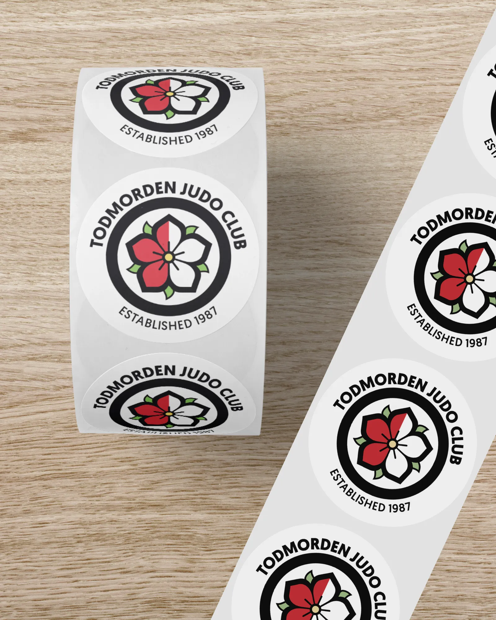 Custom Sticker Rolls